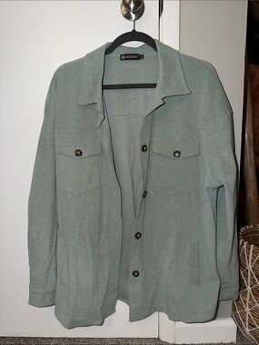 Sage Green Button-Up Shackleton